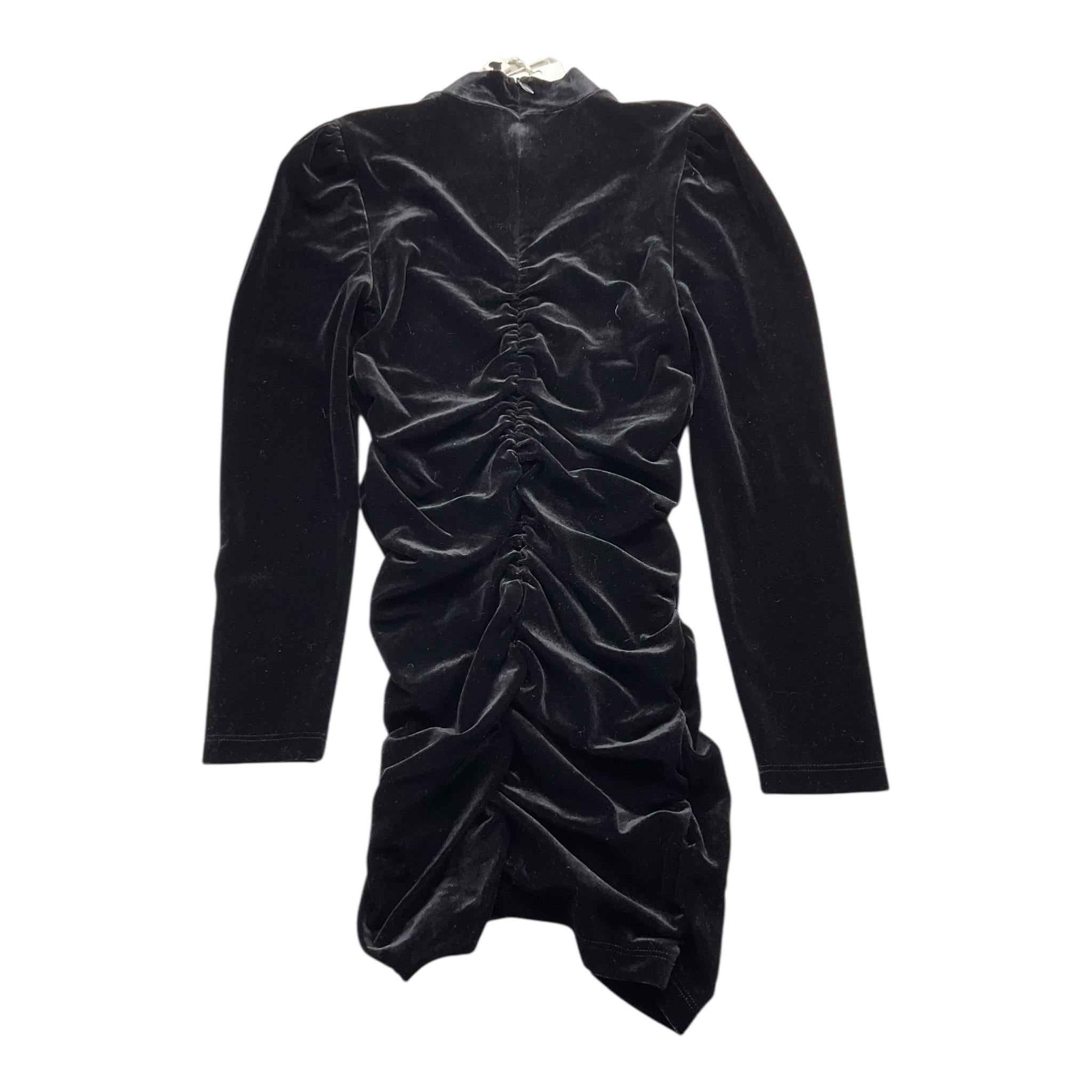 TWINSET abito tinta unita in velluto Nero per Bambina 242GJ2100 NERO TWINSET