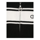 TWINSET cardigan tinta unita con zip e cappuccio Nero per Bambina 242GJ3161J NERO TWINSET