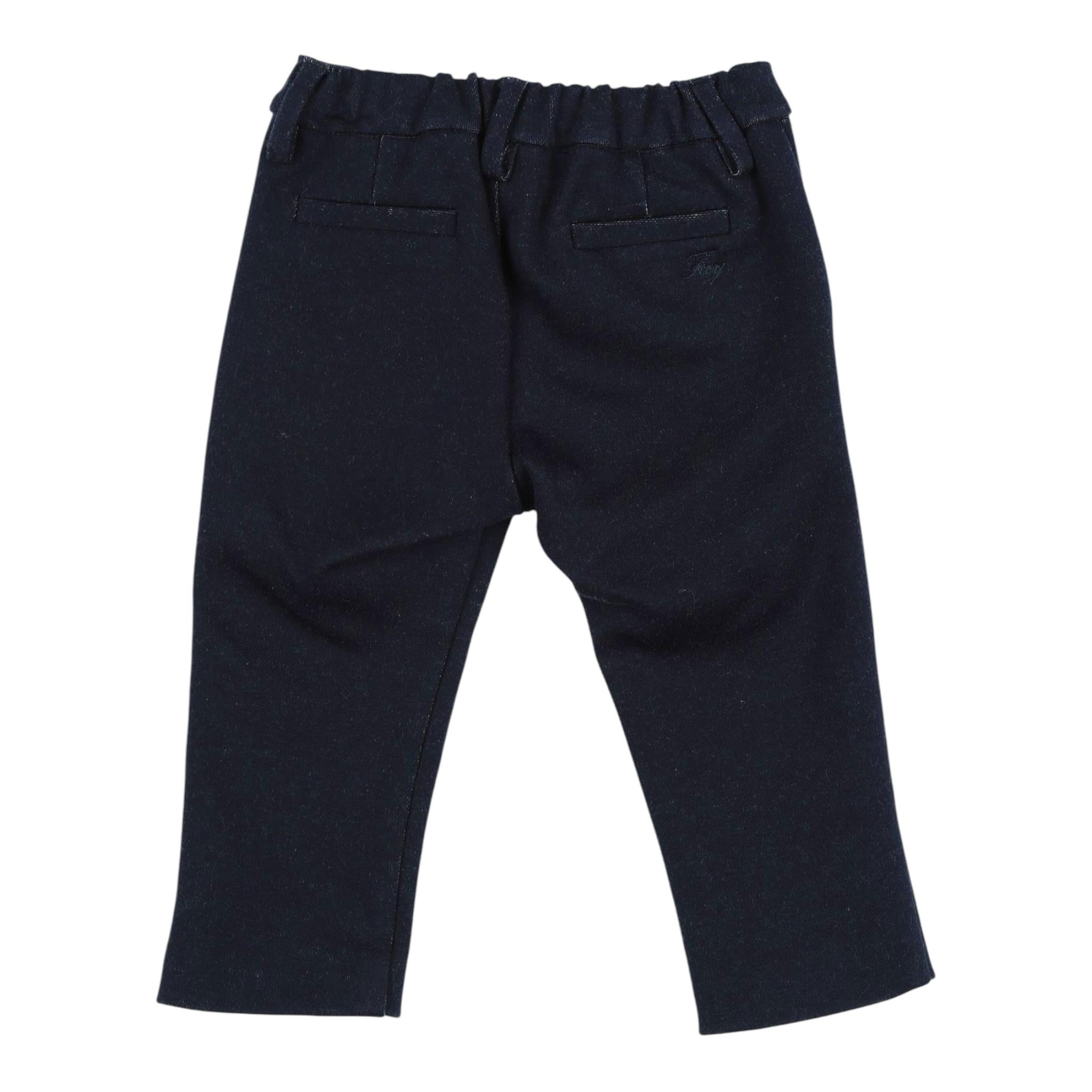 FAY pantalone tinta unita Blu per Neonato 5P6300 BLU FAY