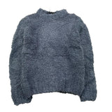 I'M BRIAN maglia tinta unita girocollo in teddy Blu per Neonato MA3013JNXX BLU I'M BRIAN