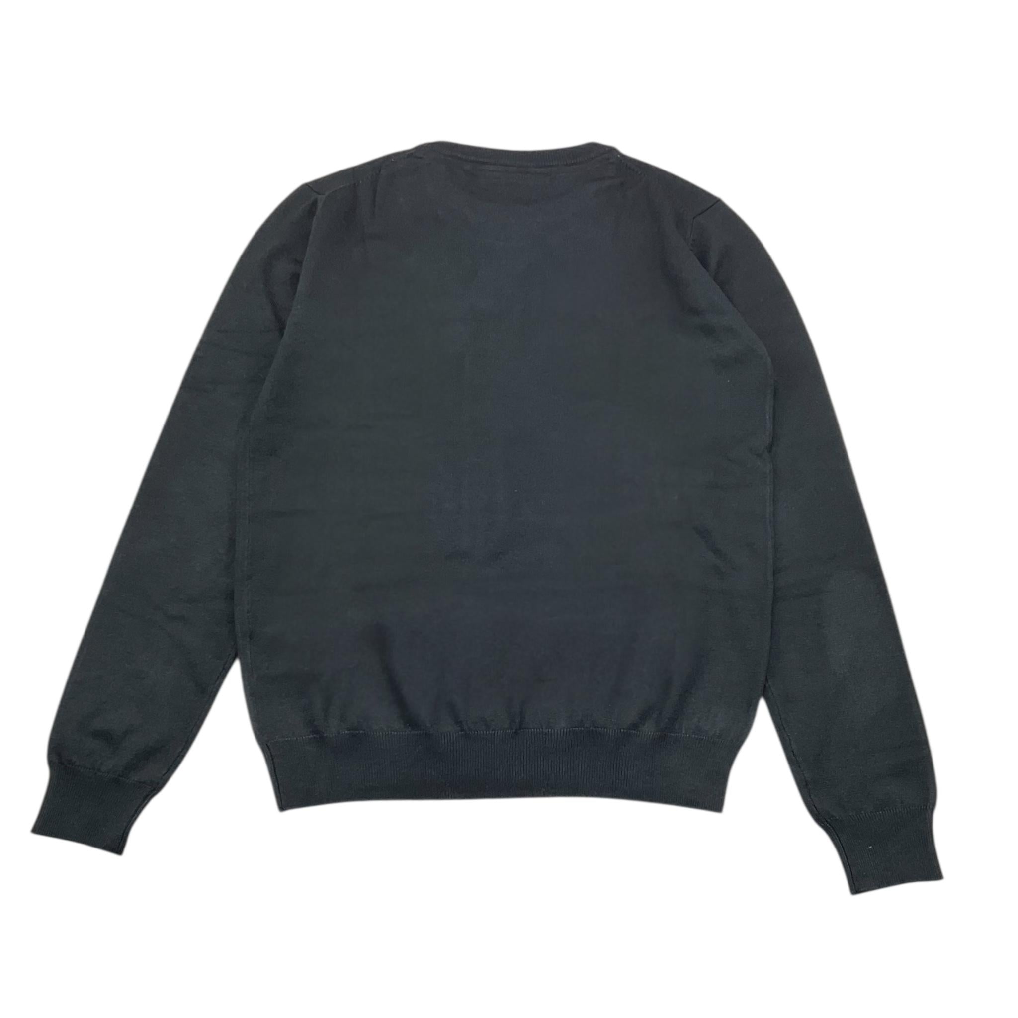 REFRIGUE maglia girocollo tinta unita con stampa Nero per Bambino 2831W00018 NERO REFRIGUE