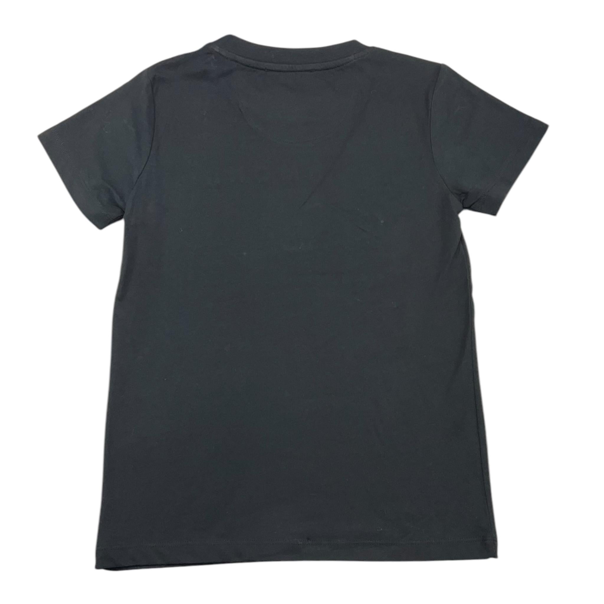 JOHN RICHMOND t-shirt girocollo tinta unita cn stampa in contrasto Nero per Bambina RGA25200TS NERO JOHN RICHMOND