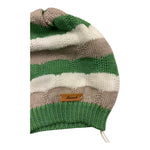 NINNAOH cappello tricolore con fantasia a righe Bianco per Neonato I2423CAF BIANCO NINNAOH
