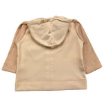 BAMBOOM+BABIES felpa con zip e cappuccio tinta unita Rosa per Neonata 711HOODED ROSA BAMBOOM+BABIES