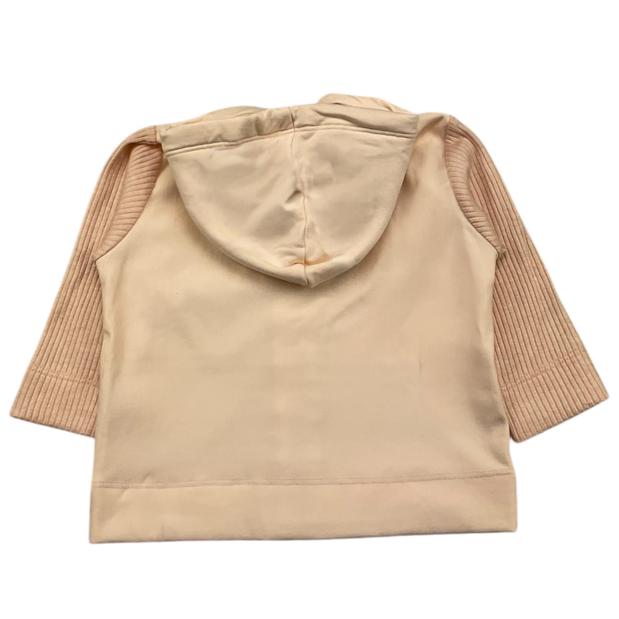 BAMBOOM+BABIES felpa con zip e cappuccio tinta unita Rosa per Neonata 711HOODED ROSA BAMBOOM+BABIES