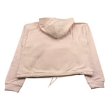 LIU JO felpa chiusa con cappuccio tinta unita con brillantini Rosa per Bambina GF3005 ROSA LIU JO