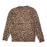 SAINT BARTH maglia tinta unita con fantasia maculata Marrone per Bambina PRC0015 MARRONE SAINT BARTH