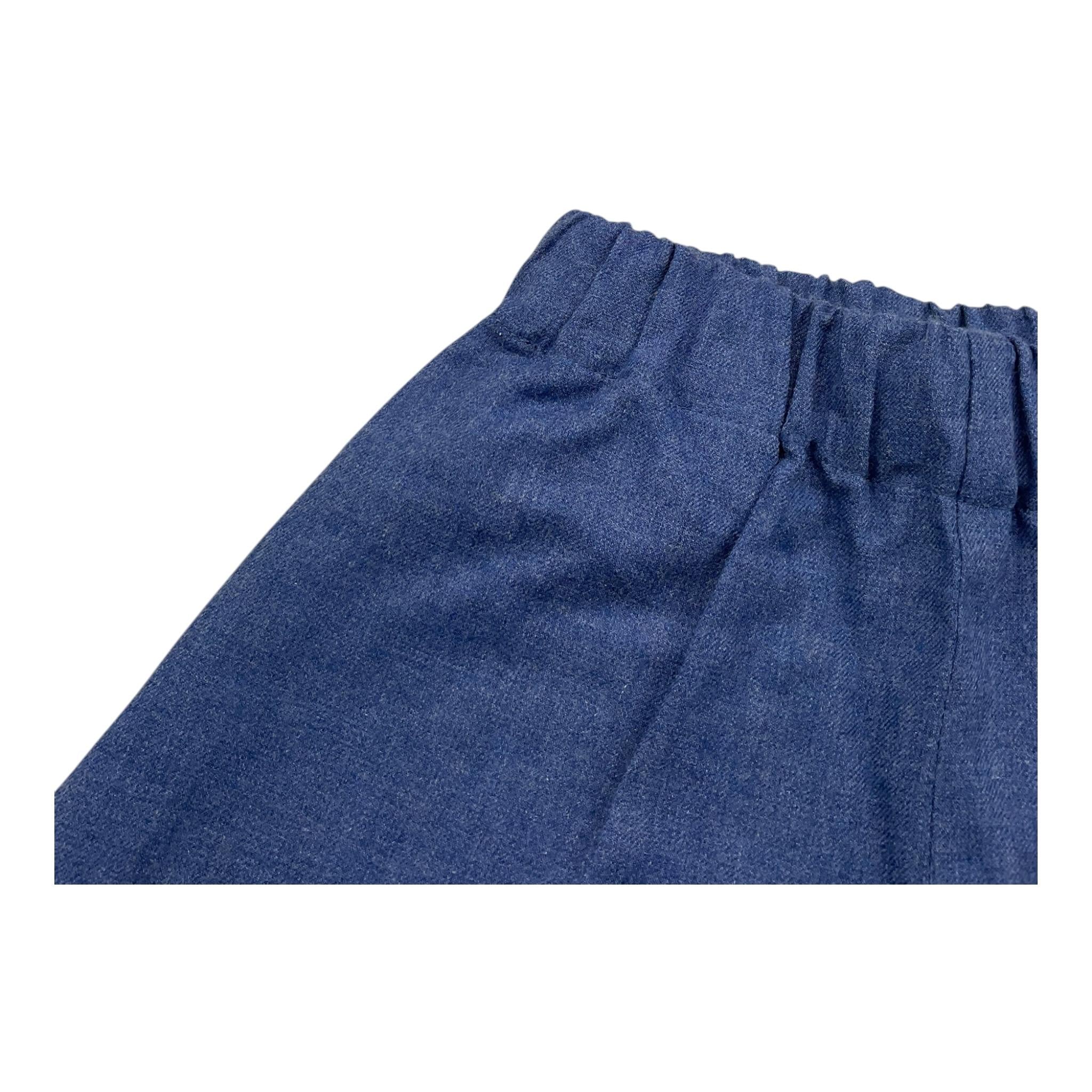 ILFAROBIMBI short tinta unita cn elastico in vita Blu per Bambina IFB50305 BLU ILFAROBIMBI