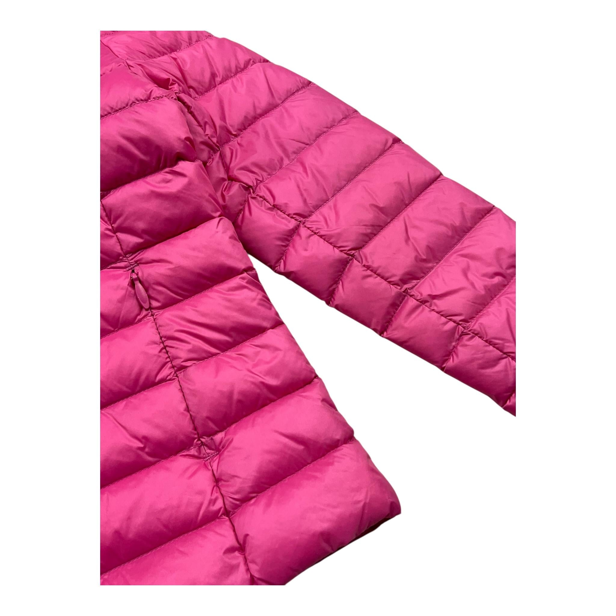 JoTT giubbino tinta unita con zip e cappuccio Fuxia per Bambina PS23KDOW02 FUXIA JoTT