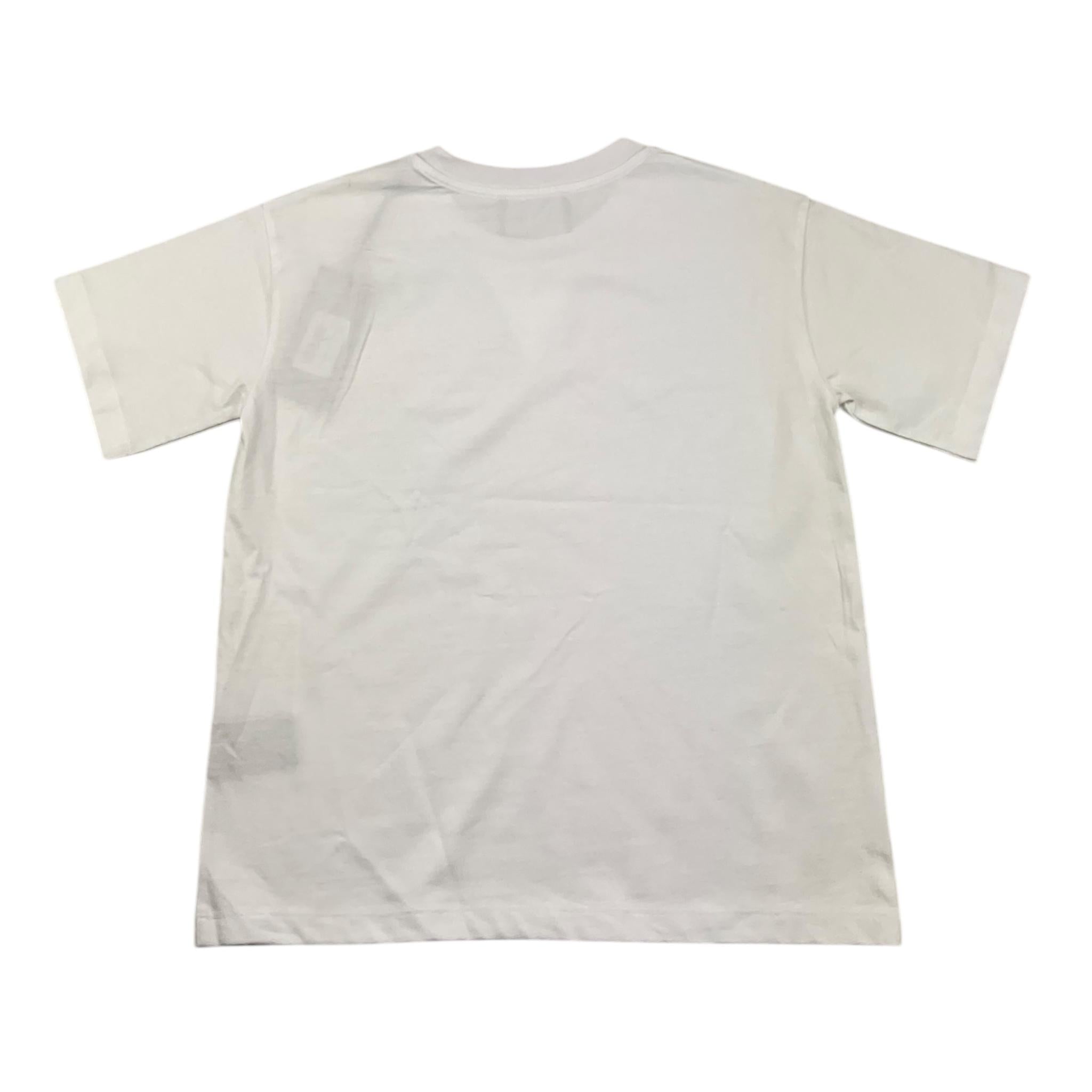 JOHN RICHMOND t-shirt girocollo tinta unita con stampa in contrasto Bianco per Bambino RBA25219TS BIANCO JOHN RICHMOND
