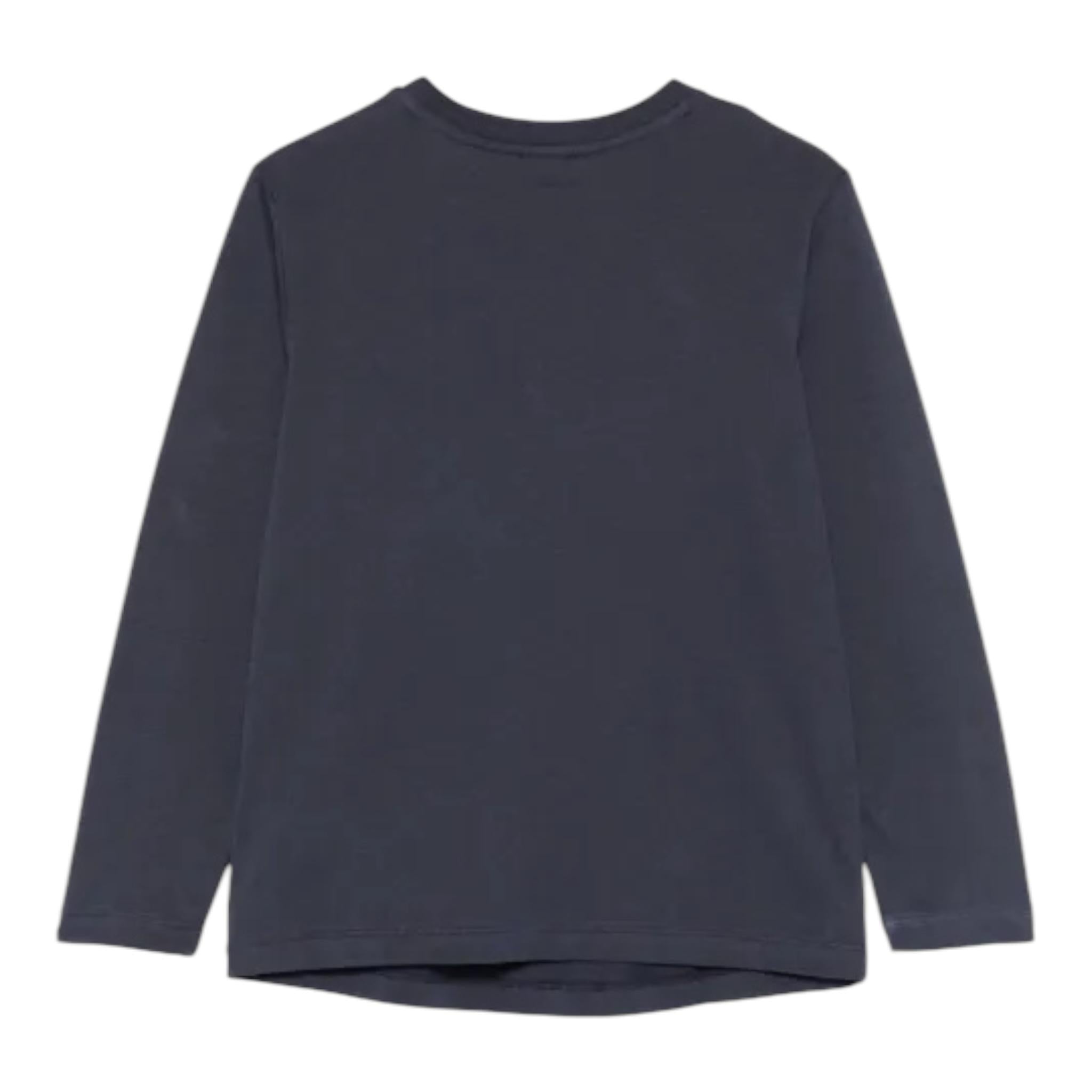 FAY shirt tinta unita girocollo con taschino Blu per Bambino FT8P20 BLU FAY