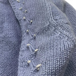 LA STUPENDERIA coprispalle tinta unita  Azzurro per Neonata ZCSC02 AZZURRO LA STUPENDERIA