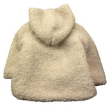 BARCELLINO cappotto teddy tinta unita con cappuccio Panna per Neonata 106008 PANNA BARCELLINO