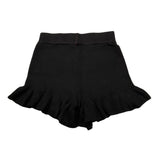 MARC ELLIS short tinta unita con stampa e elastico in vita Nero per Bambina JMNSO00181 NERO MARC ELLIS