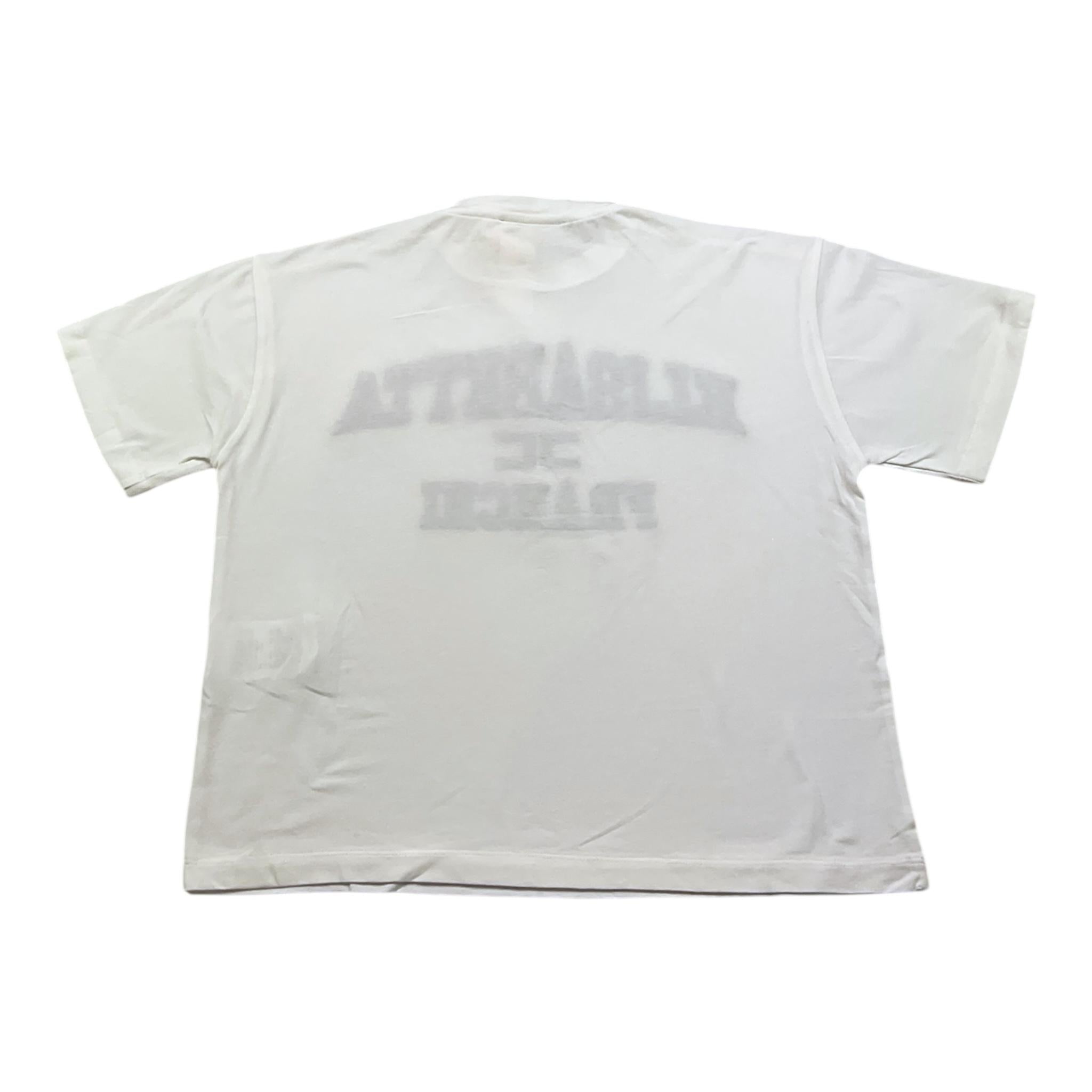 ELISABETTA FRANCHI t-shirt girocollo tinta unita con stampa Bianco per Bambina EFTS220X BIANCO ELISABETTA FRANCHI