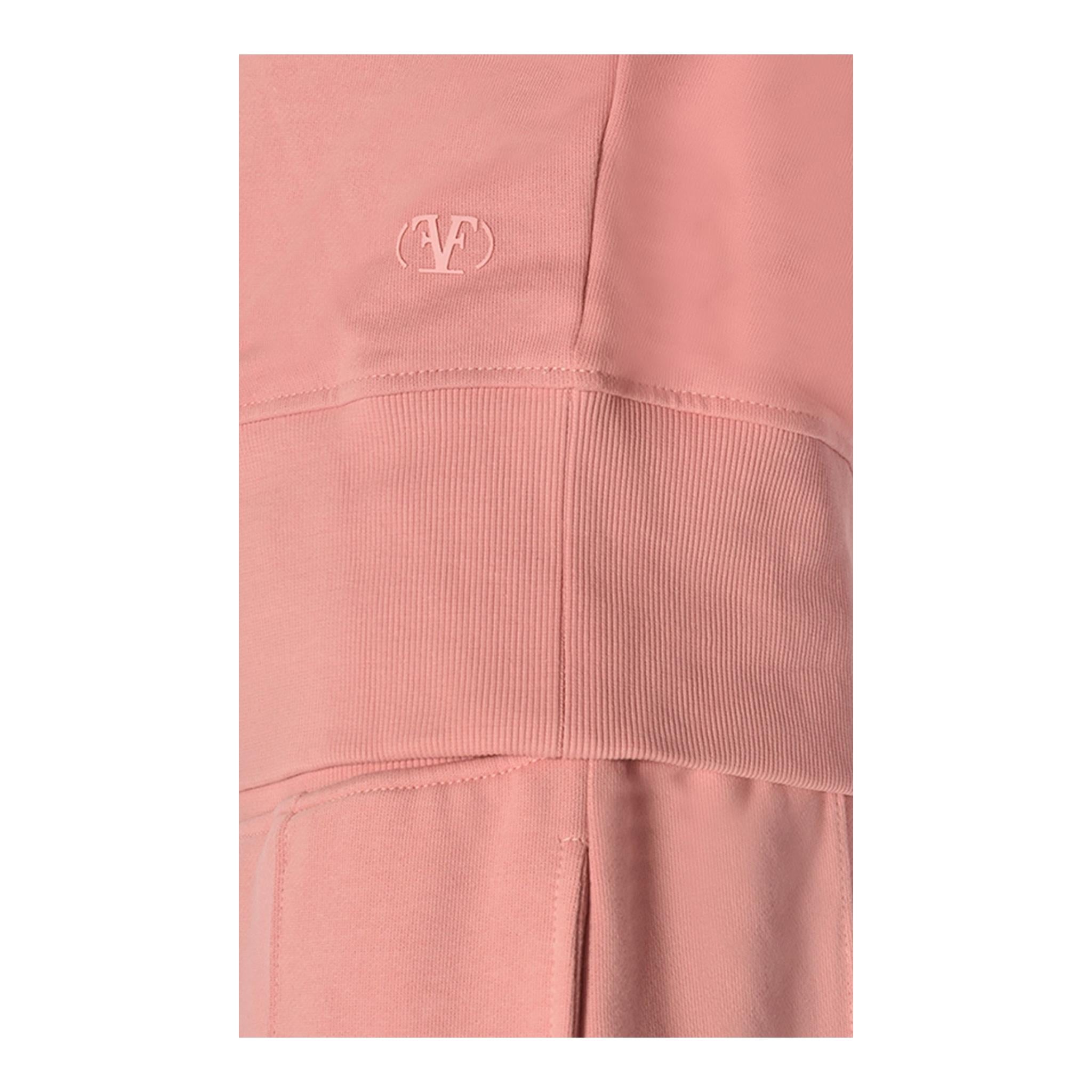 FUN & FUN completo 2 pezzi felpa-pantalone tinta unita Rosa per Bambina FJCM00008 ROSA FUN & FUN
