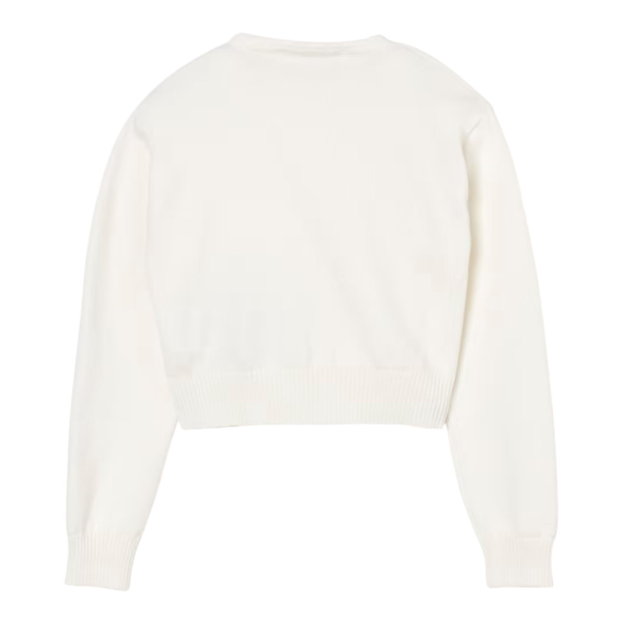ELISABETTA FRANCHI cardigan tinta unita cn brillantini Panna per Bambina EFMA134 PANNA ELISABETTA FRANCHI