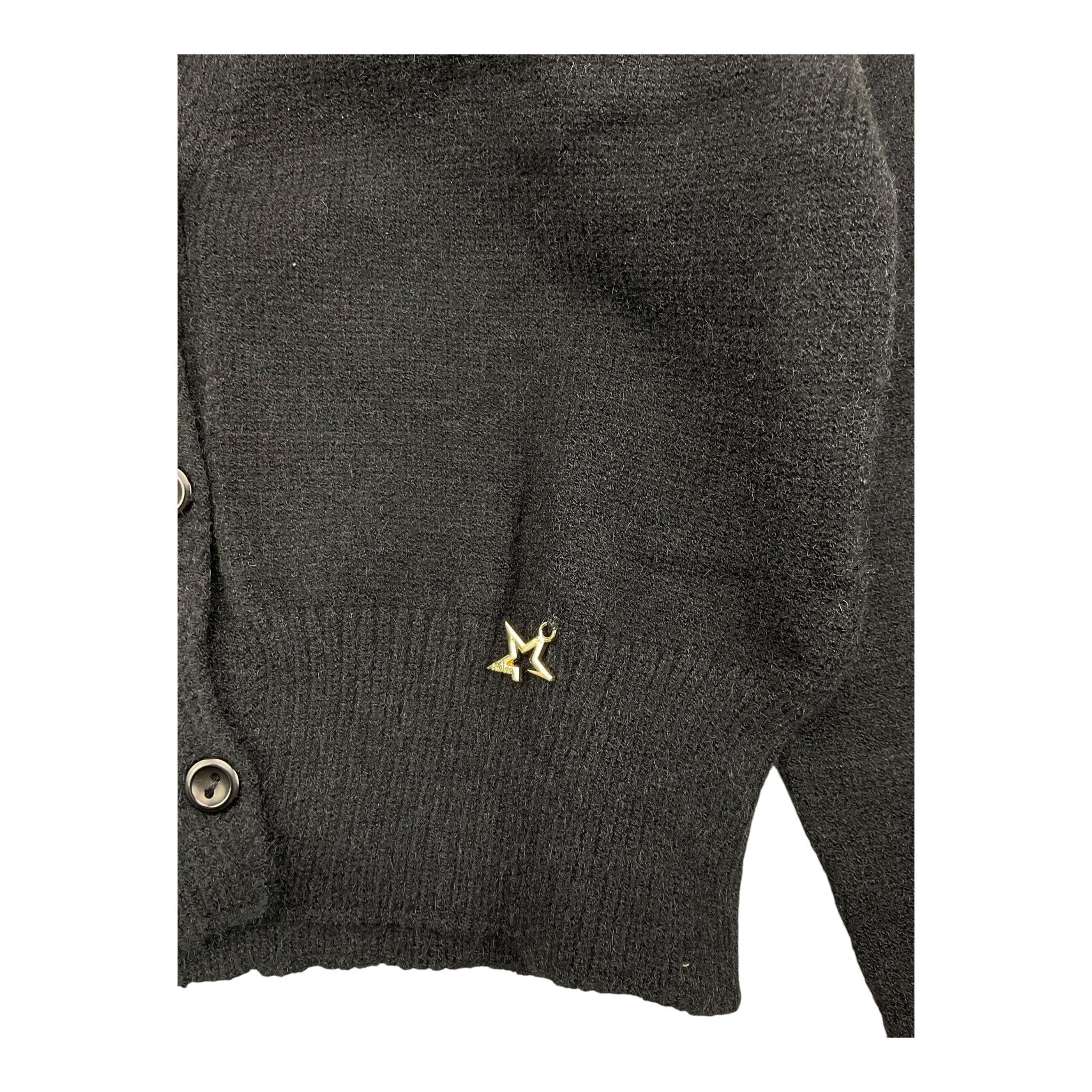 NAIDA cardigan tinta unita Nero per Bambina NAMA315 NERO NAIDA