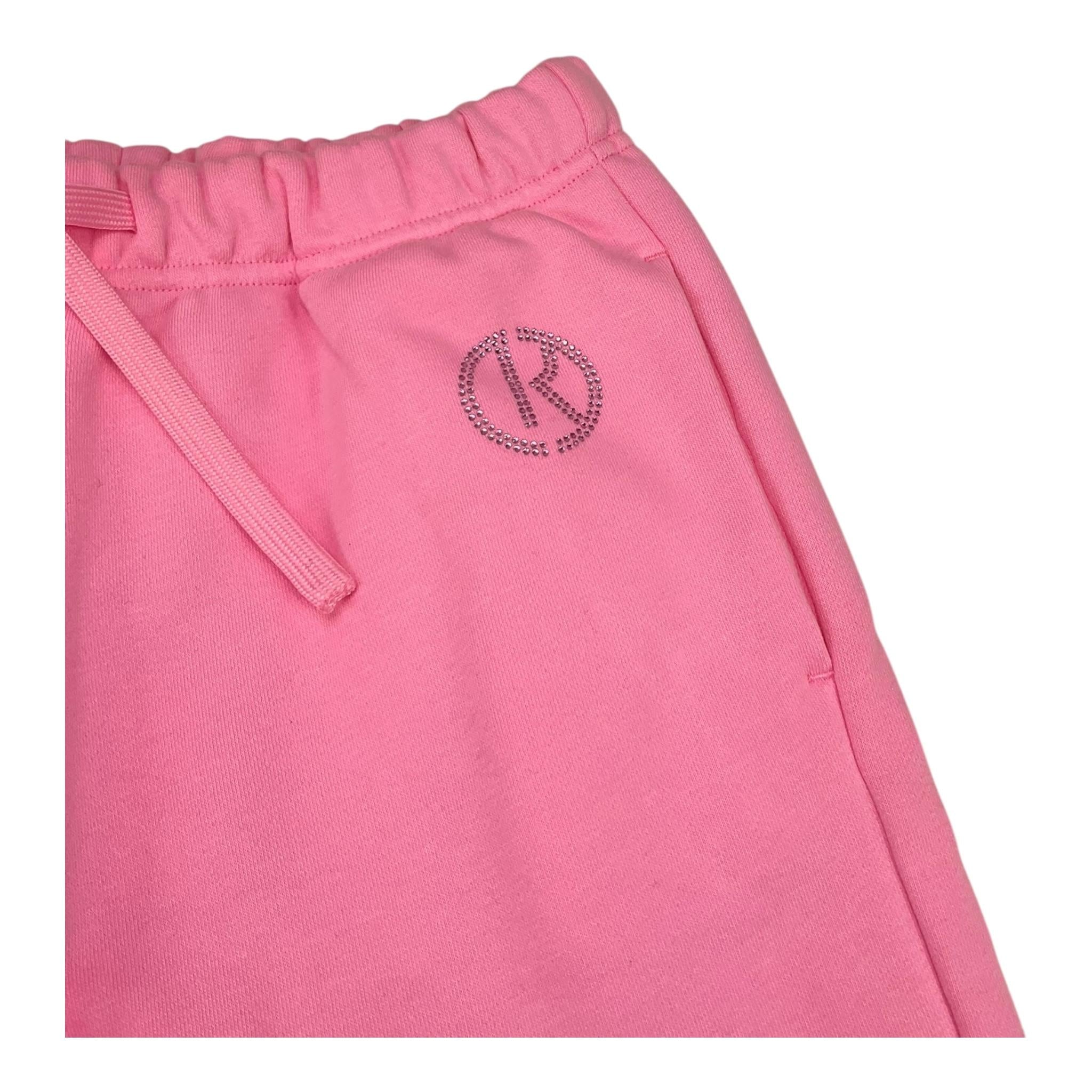 RELISH pantalone tuta tinta unita con brillantini Rosa per Bambina RGA2407033002 ROSA RELISH