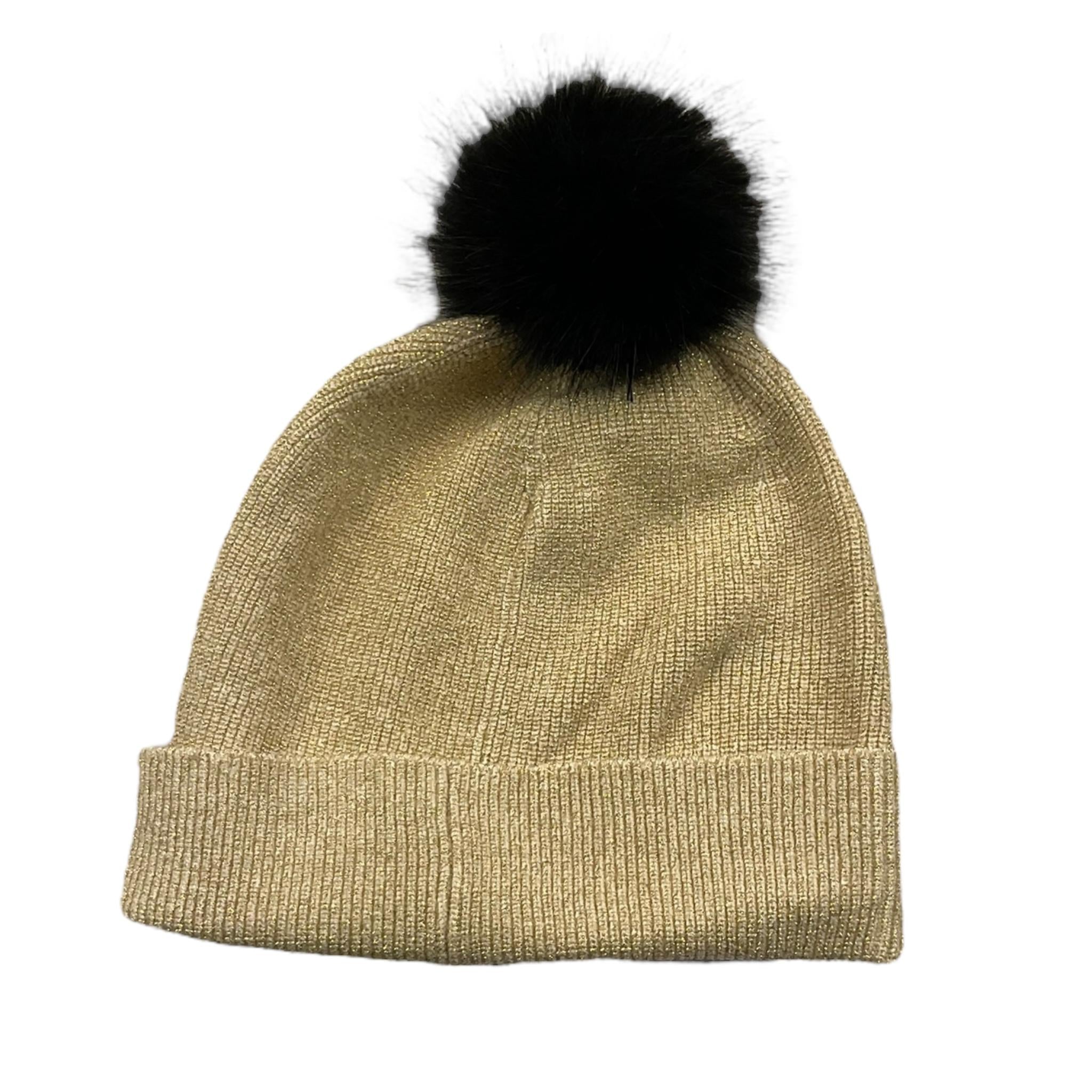LIU JO cappello tinta unita con pon pon Oro per Bambina HF4080X ORO LIU JO