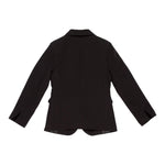 LU LU BY MISS GRANT giacca tinta unita monopetto Nero per Bambina LL3047 NERO LU LU BY MISS GRANT