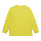 DIESEL shirt girocollo tinta unita con logo Giallo per Bambino J02016X GIALLO DIESEL