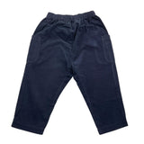 TEDDY E MINOU pantalone tinta unita con elastico in vita Blu per Neonato I23PT010V6014 BLU TEDDY E MINOU