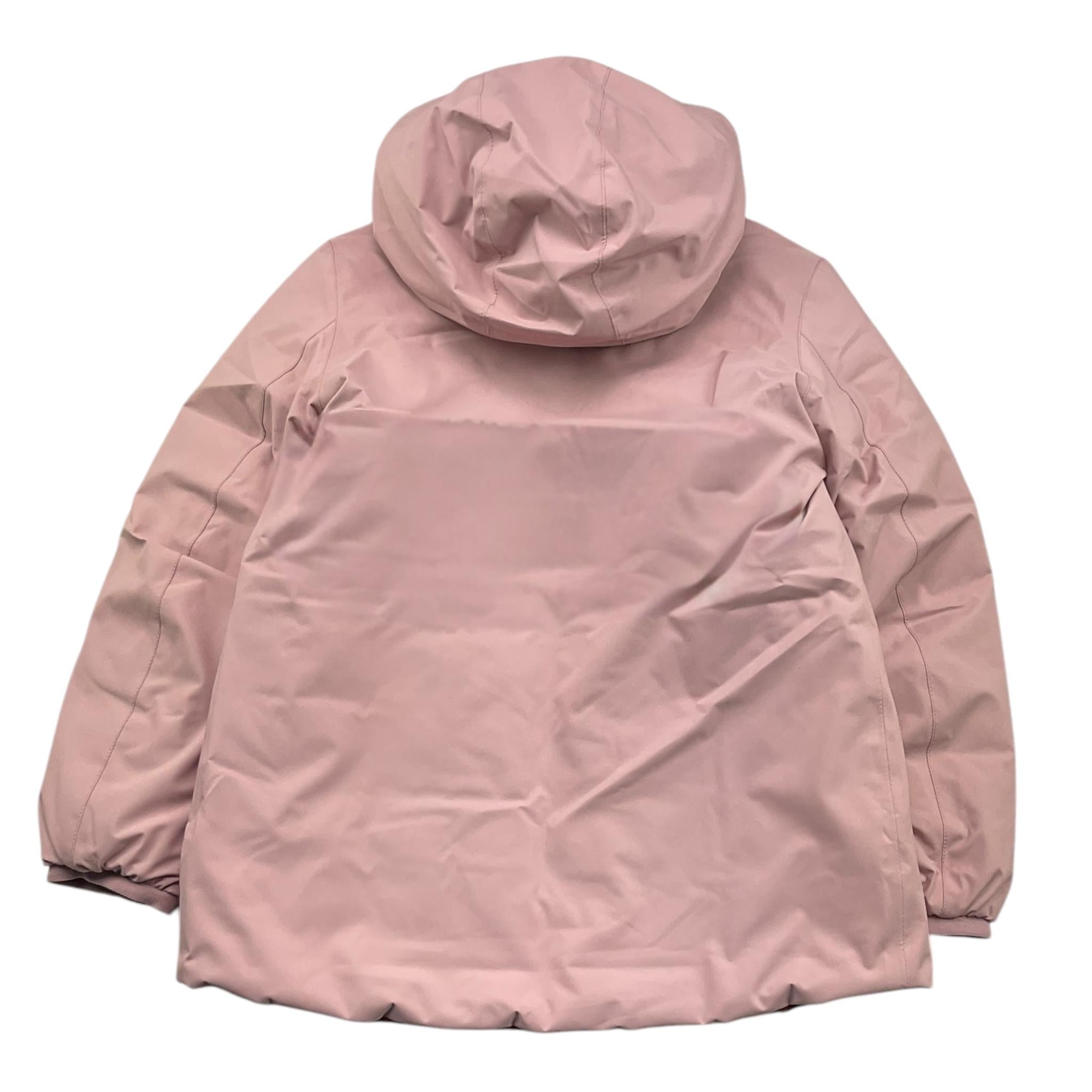 K-WAY giubbino reversibile con zip e cappuccio bicolore Rosa/rosso per Bambina K5123RW ROSA/ROSSO K-WAY
