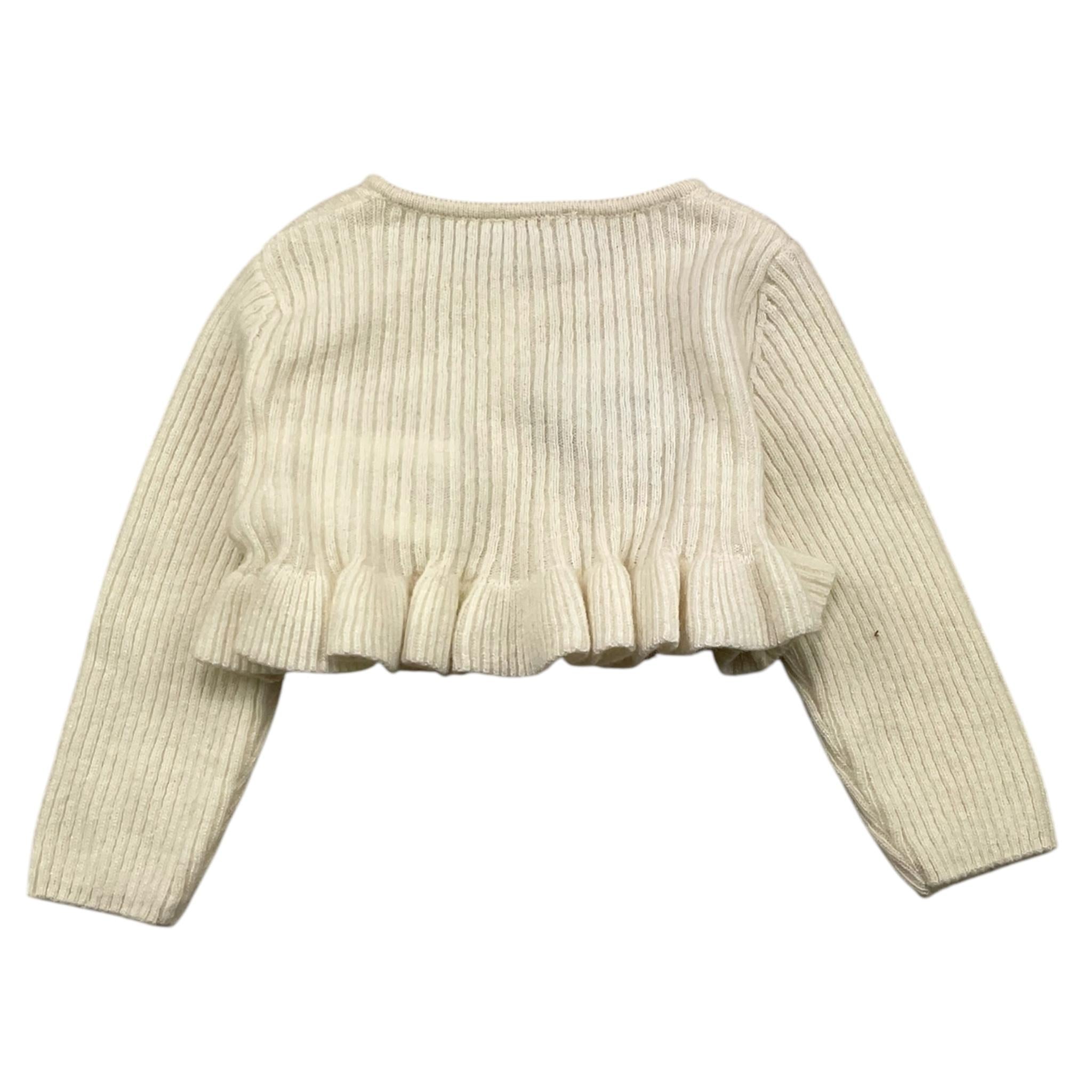 LE BEBE' coprispalle tinta unita cn tulle Panna per Neonata LBG6181 PANNA LE BEBE'