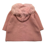 MAC ILUSIO'N cardigan tinta unita con cappuccio Rosa per Neonata 9498H ROSA MAC ILUSIO'N