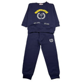 CESARE PACIOTTI completo 2pz felpa-pantalone tinta unita Blu per Bambino COMP5318BX BLU CESARE PACIOTTI