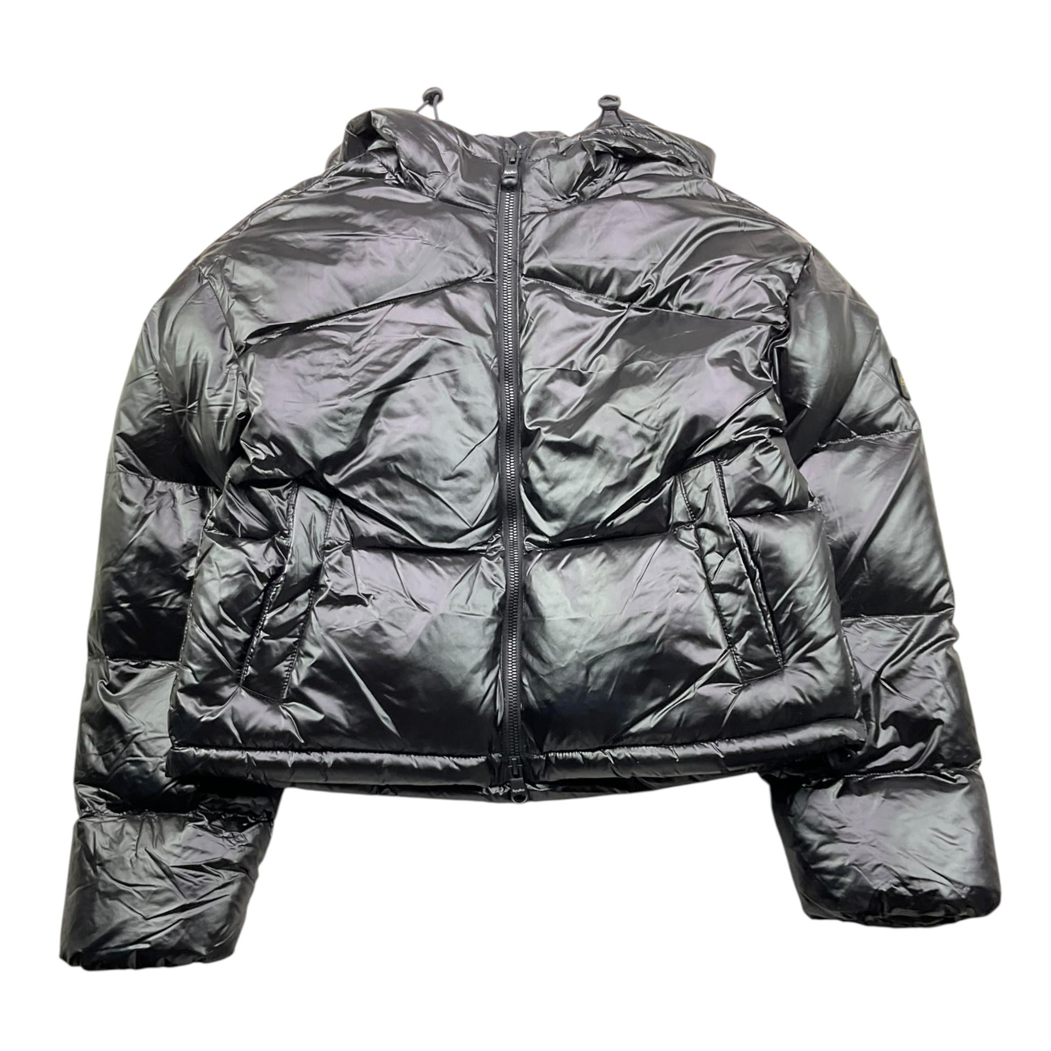 REFRIGIWEAR giubbino tinta unita con zip e cappuccio Nero per Bambina RWG961 NERO REFRIGIWEAR