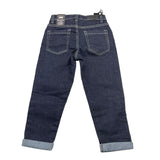 SARABANDA jeans tinta unita con girovita regolabile Nero per Bambino A043 NERO SARABANDA