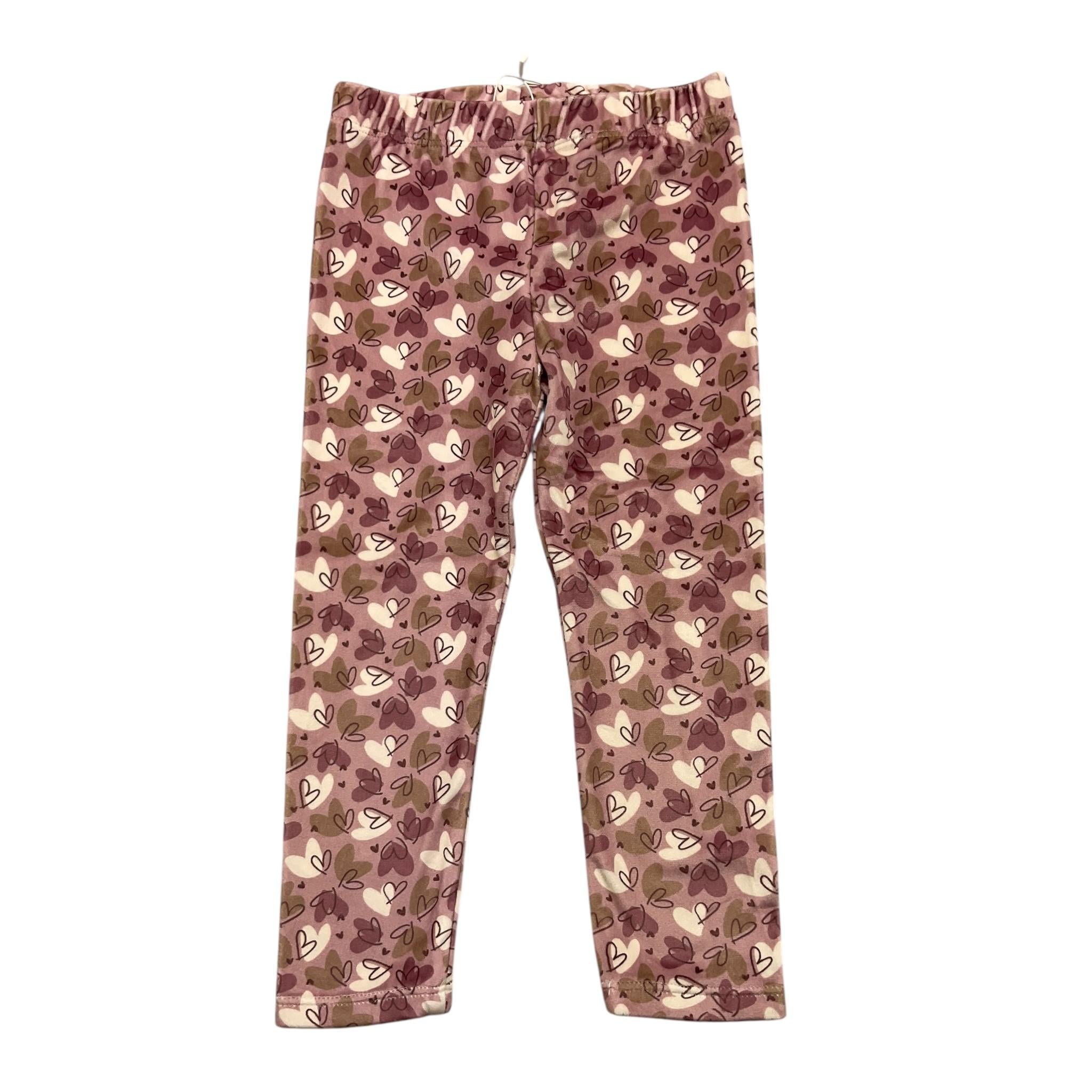 MAYORAL leggins tinta unita con fantasia cuori Rosa per Bambina 4703 ROSA MAYORAL