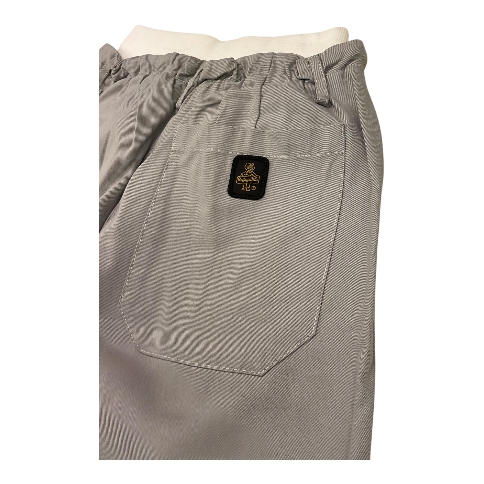 REFRIGIWEAR pantalone tinta unita mdello palazzo Grigio per Bambina RWG956 GRIGIO REFRIGIWEAR