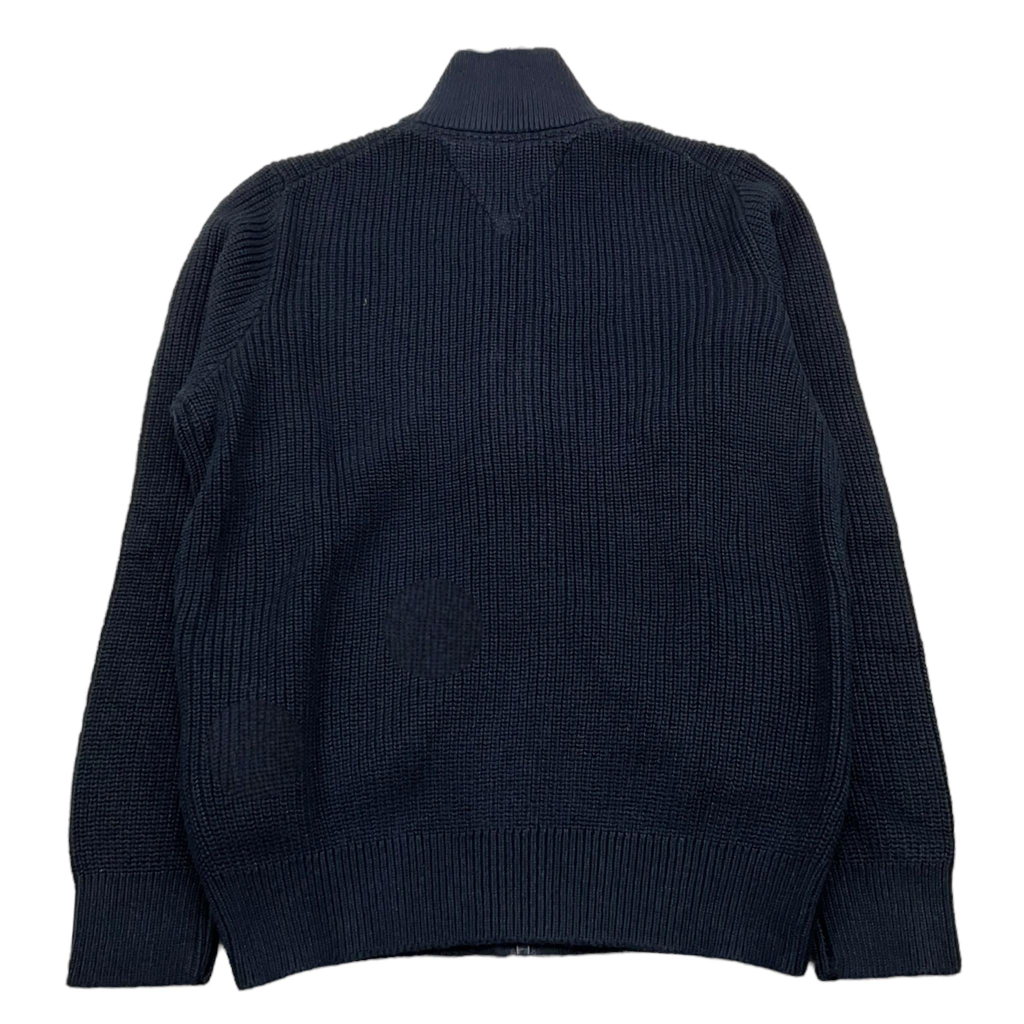 TOMMY HILFIGER maglia tinta unita con zip Blu per Bambino KB0KB09394 BLU TOMMY HILFIGER