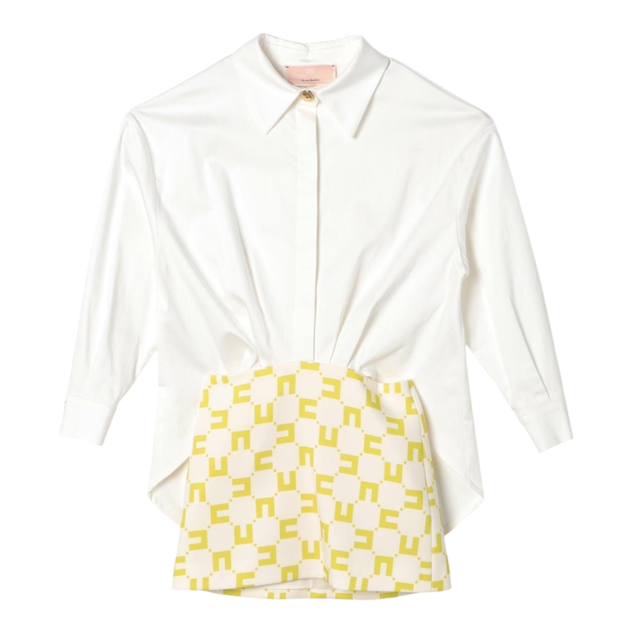 ELISABETTA FRANCHI tuta intera tinta unita manica lunga Bianco per Bambina EFAB516 BIANCO ELISABETTA FRANCHI