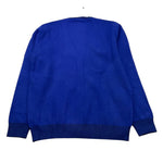 NEVER TOO cardigan tinta unita scollo a v Blu per Bambino NT2071R BLU NEVER TOO