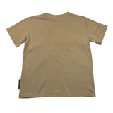 JOHN RICHMOND t-shirt girocollo tinta unita con stampa in contrast Beige per Bambino RBA25008TS BEIGE JOHN RICHMOND