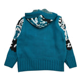 STAY STREET maglia tinta unita con cappuccio e fantasia Verde per Bambino MB803 VERDE STAY STREET