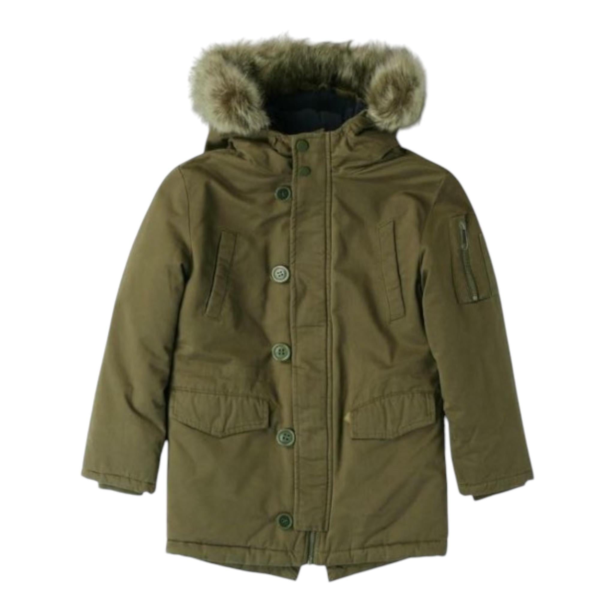 SARABANDA parla tinta unita con cappuccio Verde per Bambino A549 VERDE SARABANDA