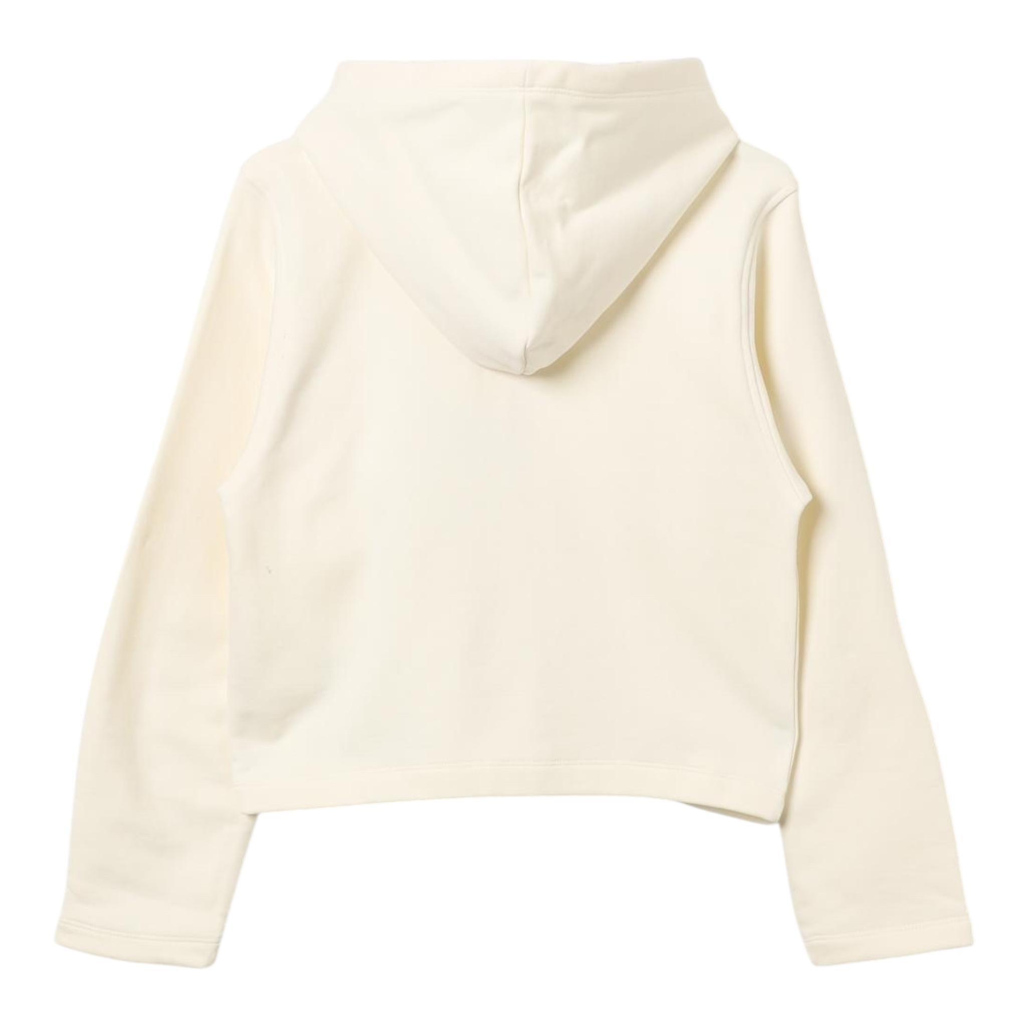 MAX&Co. felpa tinta unita con cappuccio Panna per Bambina MX0054 PANNA MAX&Co.