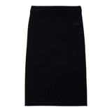 DIESEL gonna tinta unita con logo Nero per Bambina J02082 NERO DIESEL