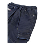 DIESEL pantalone tinta unita con elastico in vita Blu per Bambino J01659 BLU DIESEL