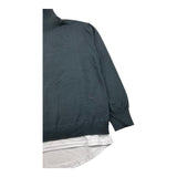 PAOLO PECORA maglia collo alto tinta unita con finta t-shirt Grigio per Bambino PP4087 GRIGIO PAOLO PECORA