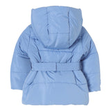 LIU JO giubbino tinta unita con cintura Azzurro per Neonata KF4004T3965N AZZURRO LIU JO