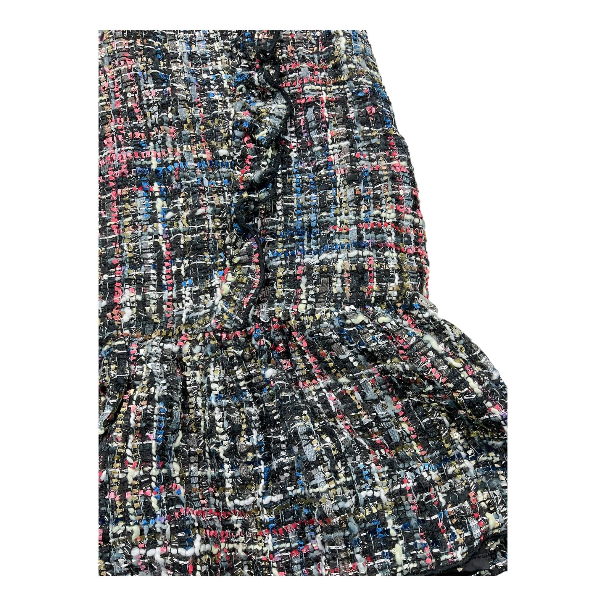 GUESS abito tinta unita giromanica con paillettes Nero per Bambina J3BK11WFSB0 NERO GUESS