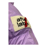 AFTER LABEL giubbino tinta unita con zip e cappuccio Lilla per Bambina 3441O00005 LILLA AFTER LABEL