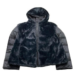 REFRIGUE giubbino reversibile tinta unita con cappuccio Nero per Bambina 2841O00003X NERO REFRIGUE