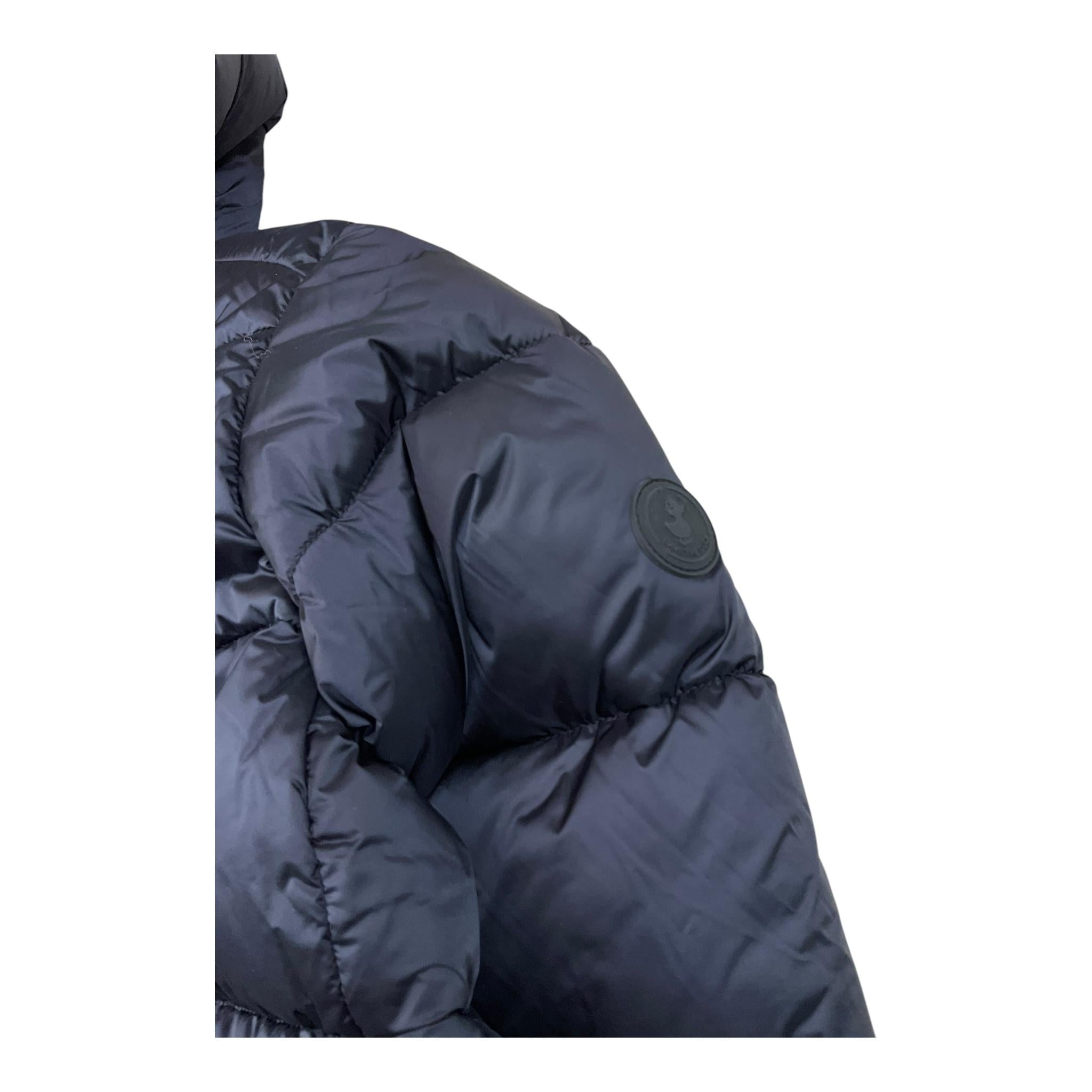 SAVE THE DUCK giubbino tinta unita cn cappuccio Nero per Bambina J31453G NERO SAVE THE DUCK